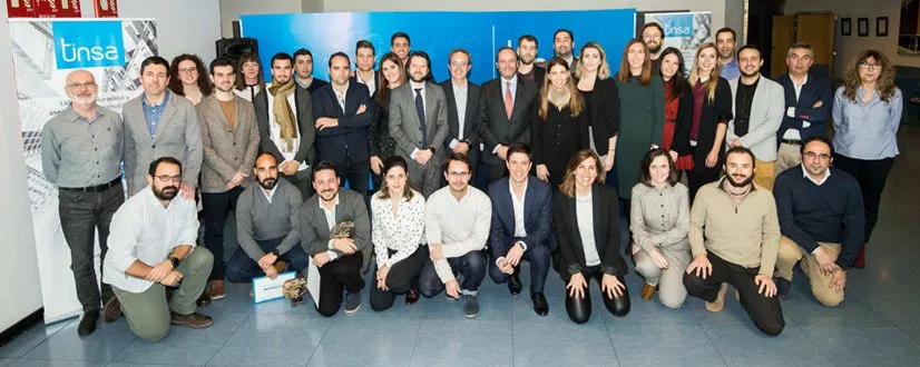 Tinsa reconoce el esfuerzo y dedicación de 30 nuevos técnicos, tras su primer año en la compañía